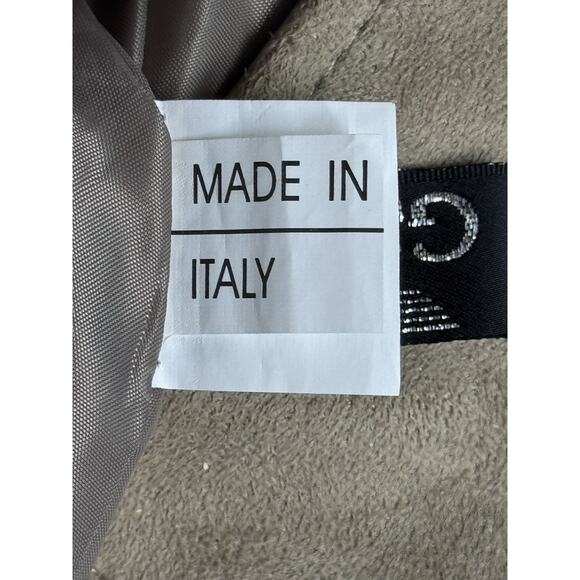 A G Milano Beige Leather Jacket New Old Stock 2015 Women’s Size Medium - Picture 11 of 11